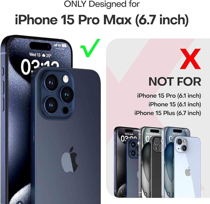WIMDANDSEAiPhone15ケース Amazon.com: ZXDK Magnetic Case for iPhone 15 14 12 13 Pro